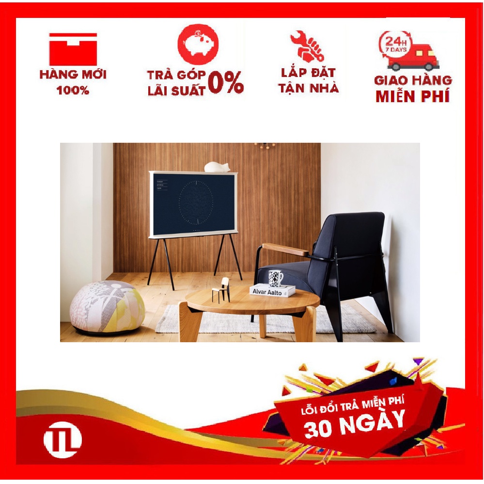 QA65LS01BA Smart Tivi Có Chân The Serif QLED Samsung 4K 65 inch QA65LS01B