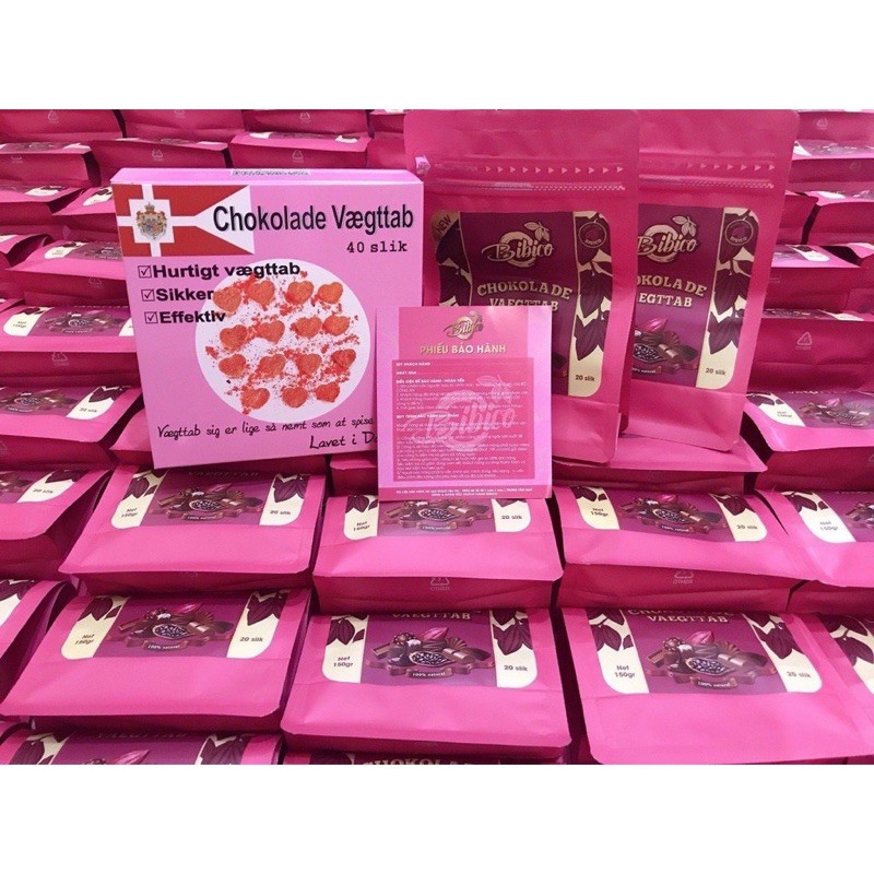 Kẹo Socola Giảm Cân Đan Mạch Loại Mạnh 40 viên | BigBuy360 - bigbuy360.vn