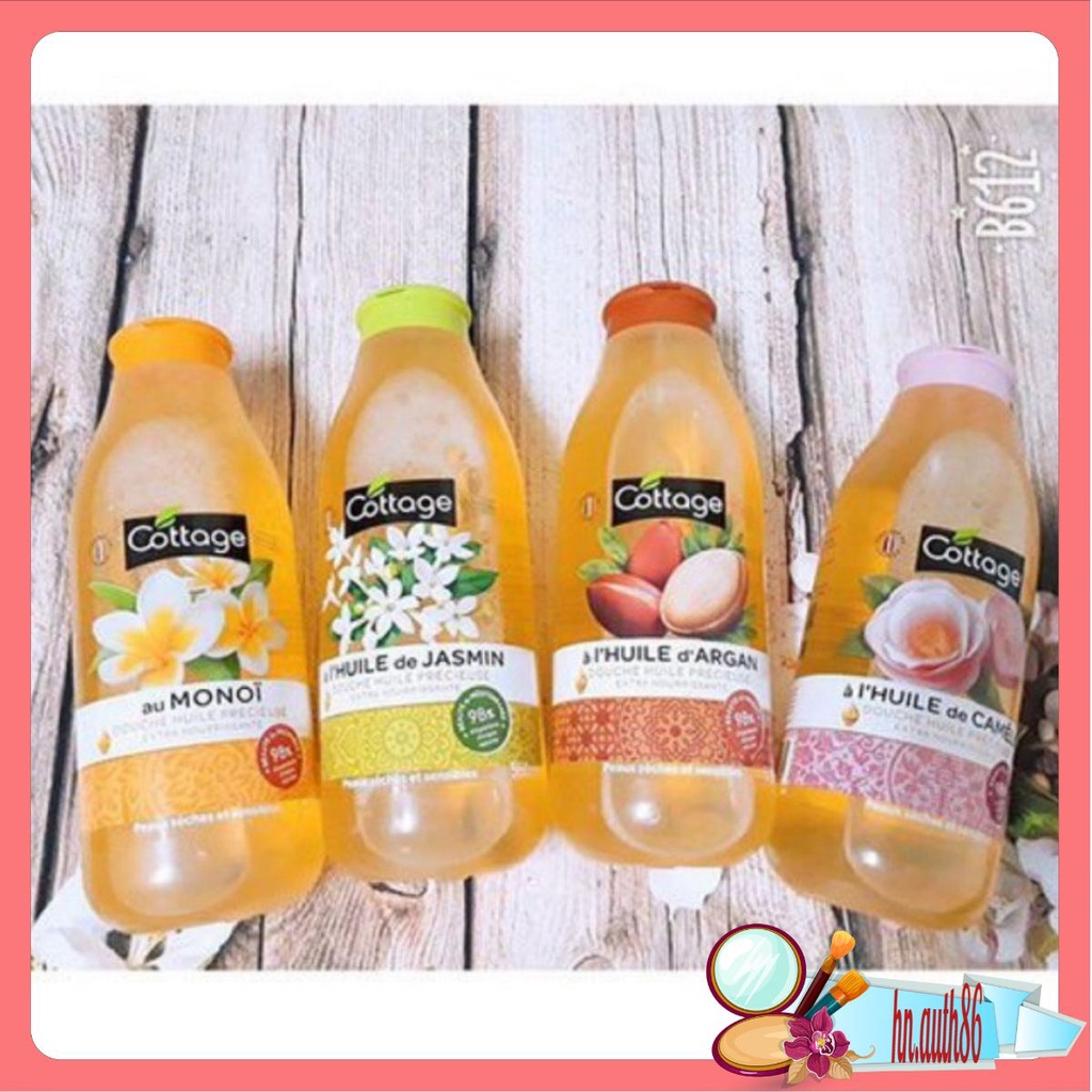 Sữa Tắm Cottage / 𝘍𝘳𝘦𝘦𝘴𝘩𝘪𝘱 / Sữa Tắm Dưỡng Thể Trắng Da Cottage 560ML Chuẩn Pháp