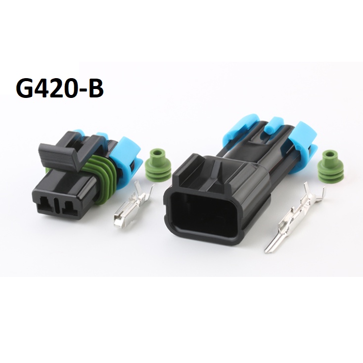 G420-Giắc cắm quạt xe hơi 2 lỗ 2.8mm