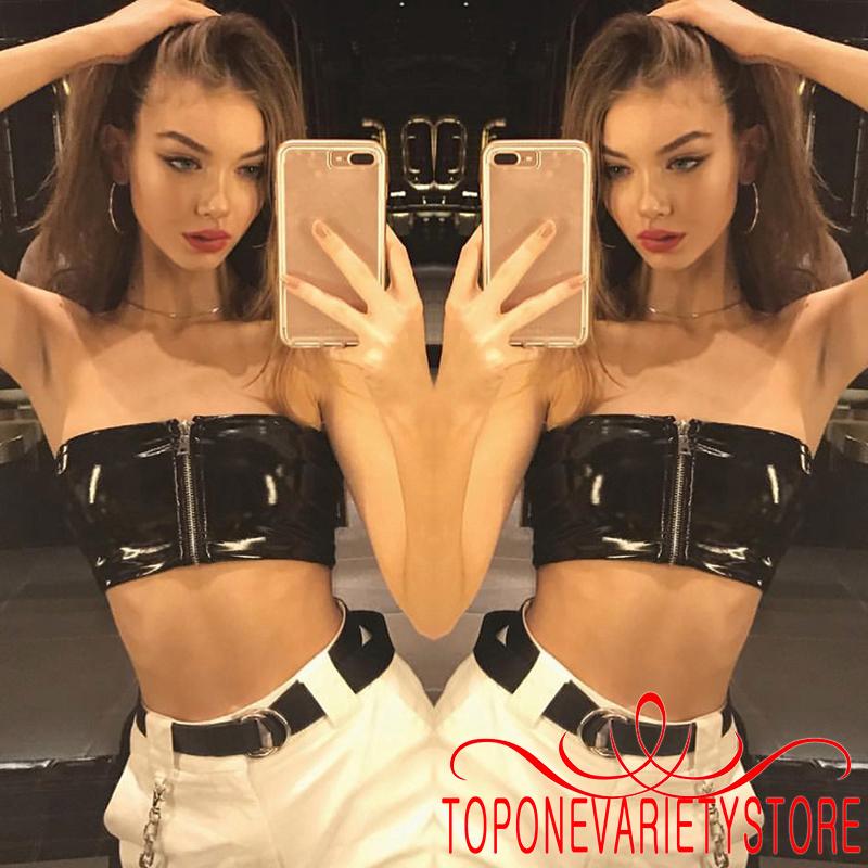 Áo Lửng Da Pu Dài Tay Phong Cách Quyến Rũ Dành Cho Nữ | BigBuy360 - bigbuy360.vn