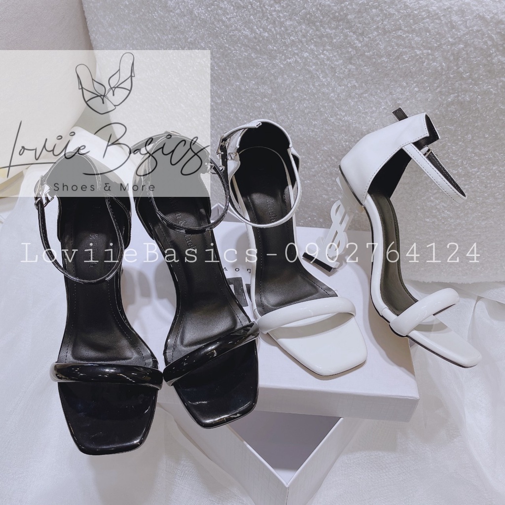 GUỐC NỮ LOVIIE BASICS - CAO GÓT NỮ THỜI TRANG QUAI NGANG - SANDAL NỮ 10 PHÂN - G220634