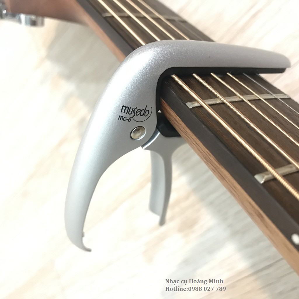 Capo guitar Musedo MC5,MC6 cao cấp cho đàn dây sắt và dây nilon