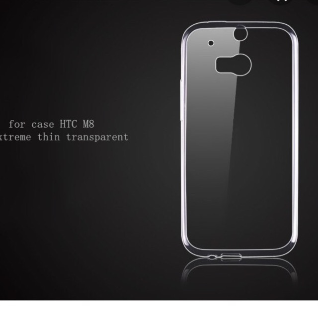 Ốp  lưng dẻo cao cấp cho  HTC M8