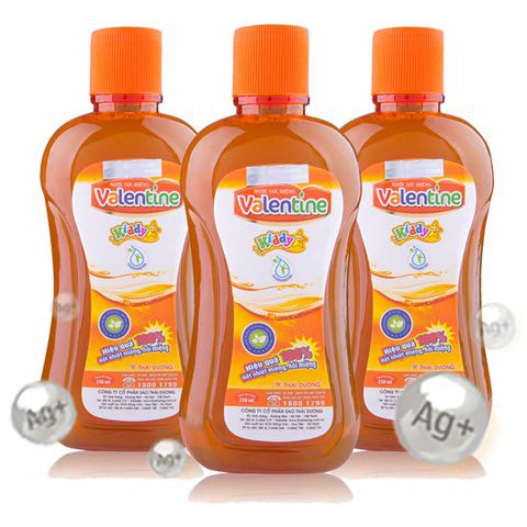Súc miệng valentine kiddy 250ml