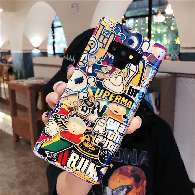 Ôp Lưng Hoạ Tiết Sticker Samsung Note 9 - Note 8 - S9 Plus - S8 Plus - S9 - S8 - 7 plus