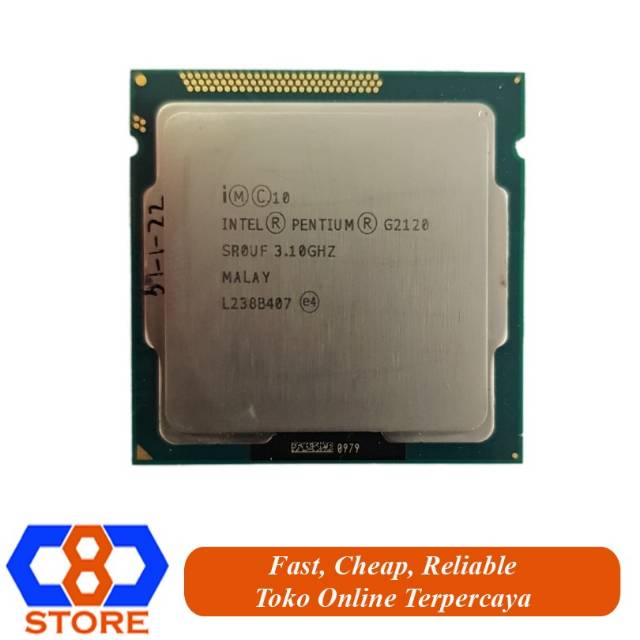 Quạt Tản Nhiệt Intel Dc Dual Core Processor G2120 3.1ghz