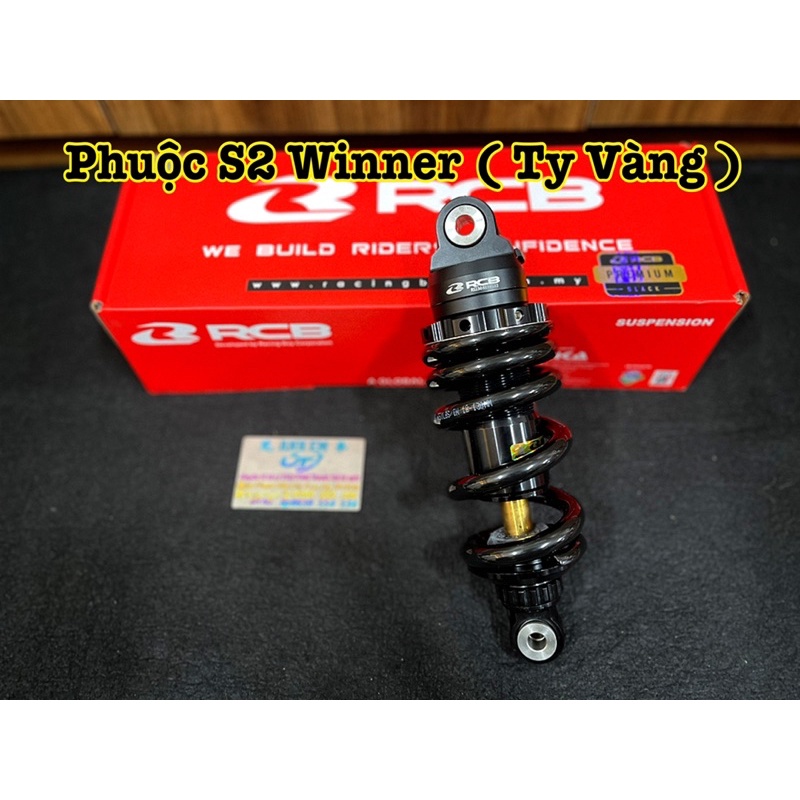 Phuộc RCB S2 Ex150/Ex135 Winner/Sonic ( Đen Ty Vàng ) Chính Hãng &gt;&gt;&gt;&gt;