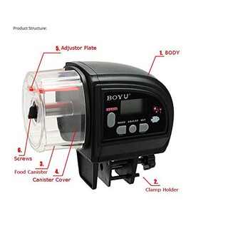 Máy cho cá ăn tự động BOYU ZW-82