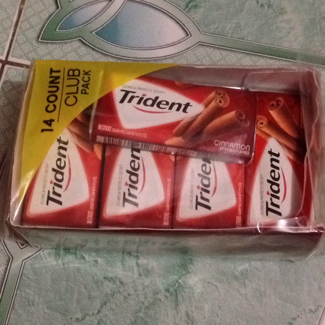 Kẹo cao su Trident vị Quế (HOT) nhập khẩu từ Mỹ