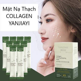Mặt nạ thạch collagen yanjiayi/ mặt nạ ngủ collagen yanjiayi/ lẻ 1 gói - beautycity