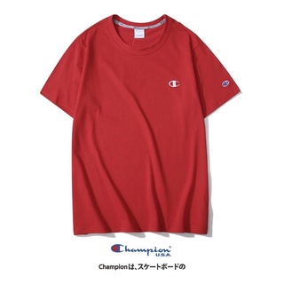 [ĐƯỢC PHÉP KIỂM HÀNG] Áo thun Champion logo thêu