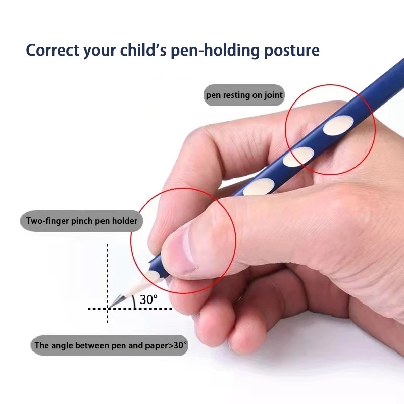 1 Cây Bút Chì Gỗ HB Hình Tam Giác Không Độc Hại Dành Cho Học Sinh/Văn Phòng