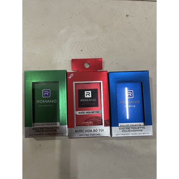 Nước hoa bỏ túi Romano 18 ml