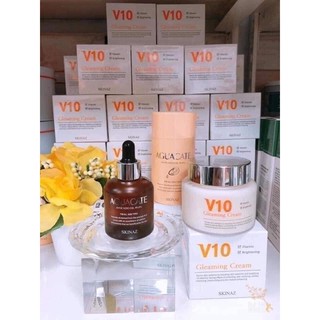 Chính Hãng - Kem Dưỡng da Ban đêm V10 Gleaming