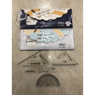 Bộ thước Eke 4 món