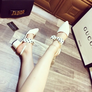 Sandal quai nơ bi