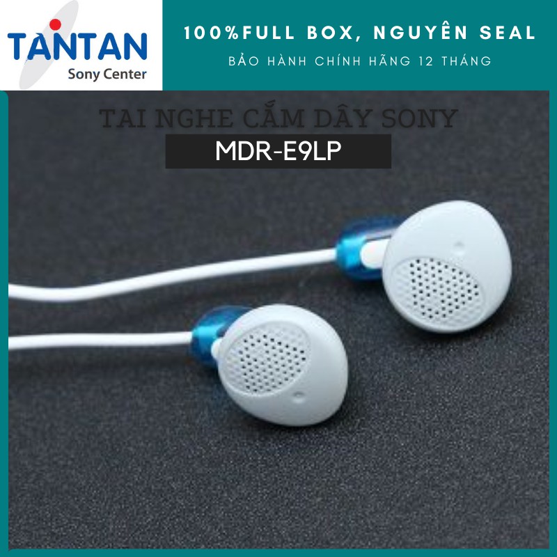 Tai nghe NHÉT TAI Sony MDR-E9LP | FREESHIP | Bộ màng loa 13,5 mm - Dây 1,2 m - Jack cắm 3.5mm - Miếng đệm tai