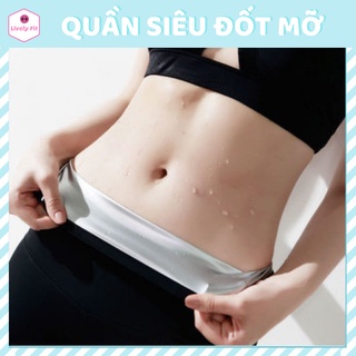 Quần Legging Tan Mỡ Lửng Tập Gym Yoga, Sinh Nhiệt Đổ Mồ Hôi Đốt Mỡ Nhanh, Nâng Mông Cho Nữ