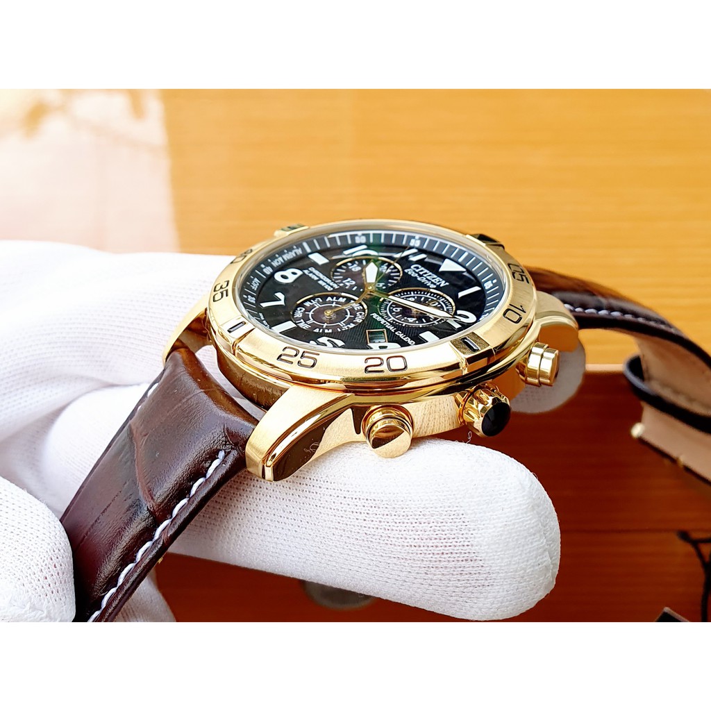 Đồng hồ nam Citizen Eco-Drive Perpetual Calendar Chronograph Alarm 100M BL5472-01E Men's Watch