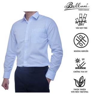 Áo sơ mi nam dài tay BELLUNI chất Bamboo chống nhăn tự nhiên - ABD.BP.BE.159.B7