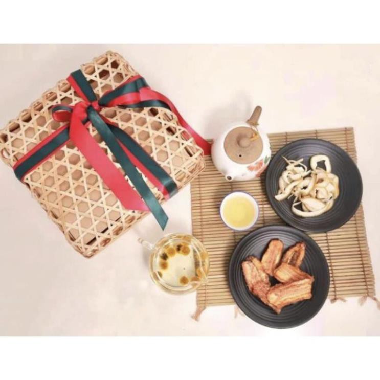 Xưởng SX- Combo 10 hộp tre đựng quà size 25*25cm hoặc 20*30cm -Tre Việt