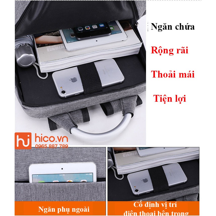 BALO VẢI NAM NỮ V019 - TRẺ TRUNG - NĂNG ĐỘNG - CÓ CỔNG USB