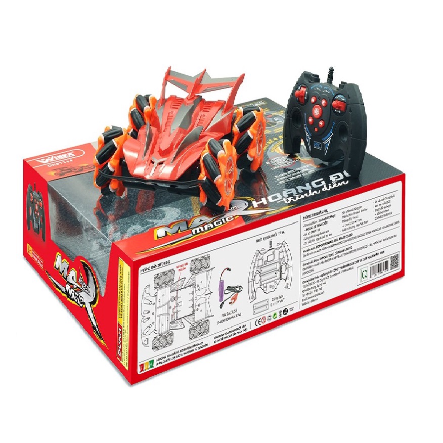 Đồ Chơi DuKa: Max Magic Hoang Đê  Trình Diễn + Xe Đua Địa Hình Quai Thu Vô Địch + Xe Đua Max Magic Kịch Sĩ  ( Phan loai)