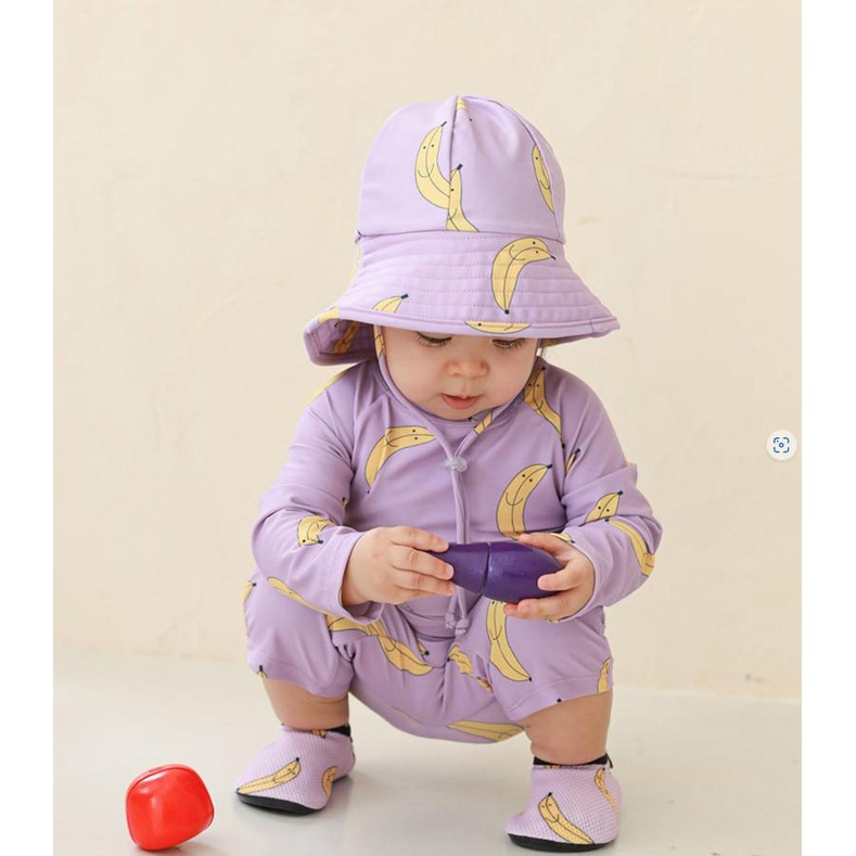 Đồ bơi bé trai | Đồ bơi bé gái SET tông xẹc tông siêu đáng yêu cho bé (Không kèm nón)
