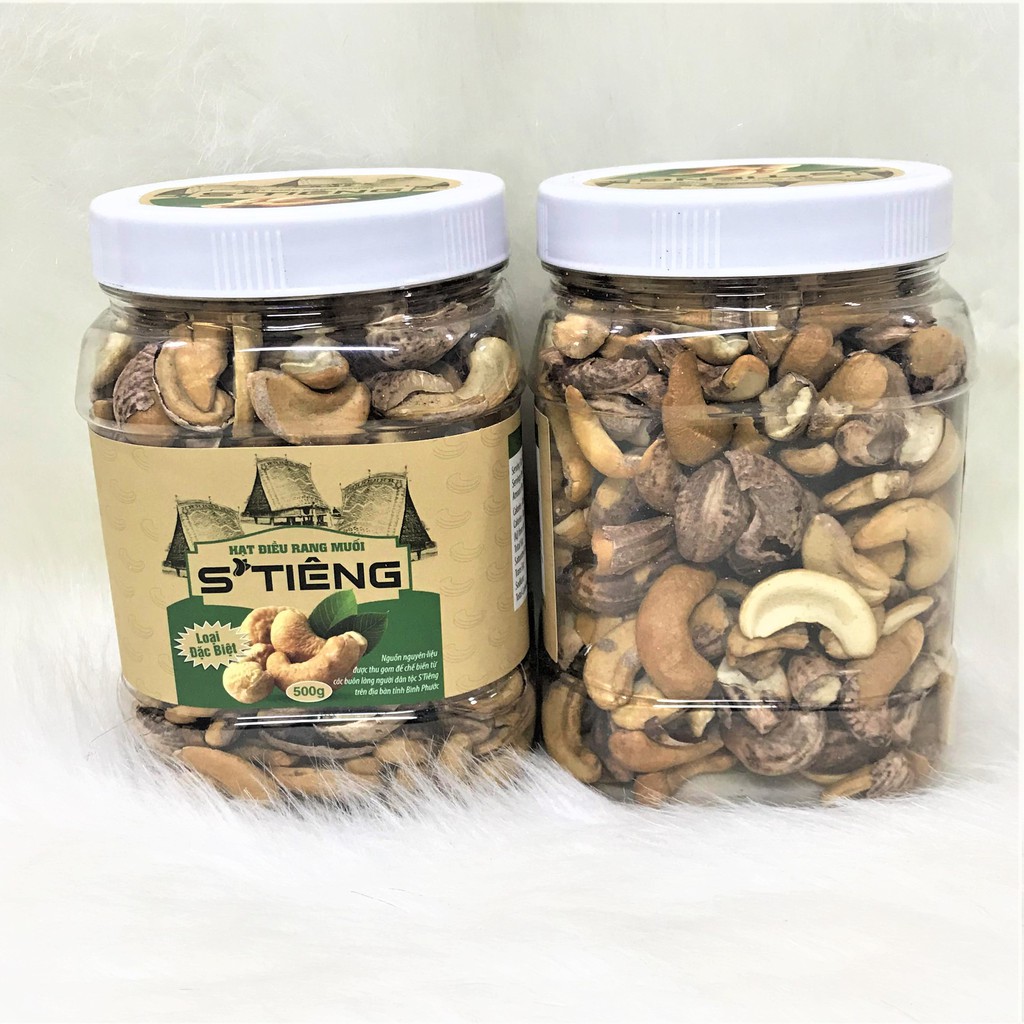 [Mã 77FMCGSALE1 giảm 10% đơn 250K] 1KG Hạt Điều Rang Muối S'Tiêng Loại Vở Đôi Ba | BigBuy360 - bigbuy360.vn