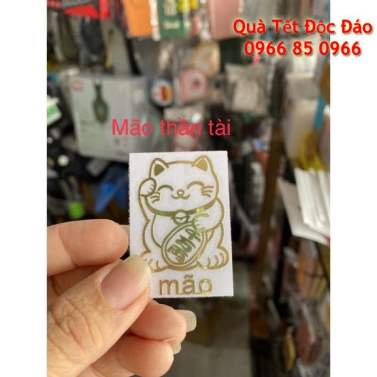 Linh phù dán mặt lưng điện thoại iphone và android