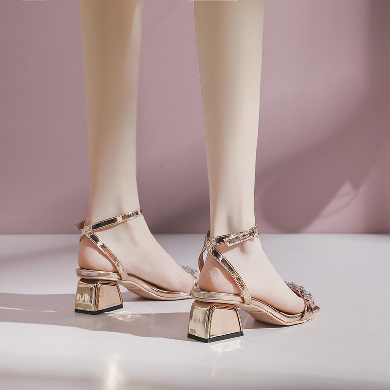 Sandal đính đá thời trang - G095