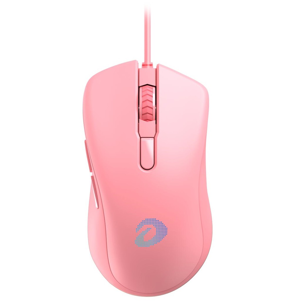 Chuột Gaming DAREU EM908 Pink (LED RGB, BRAVO sensor) - EM908 Hồng