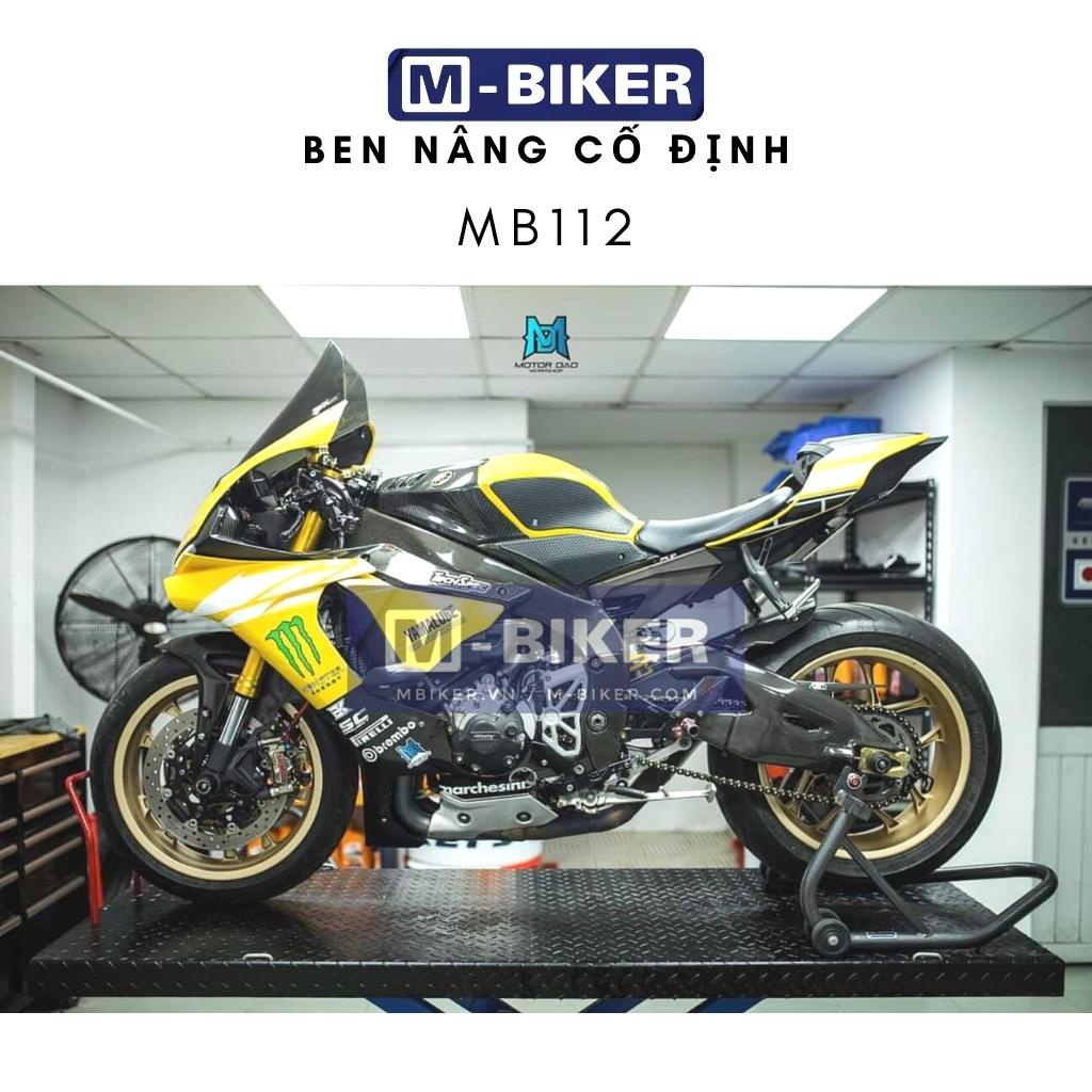 Ben nâng xe cố định cho xe moto phân khối lớn, xe moto các loại.