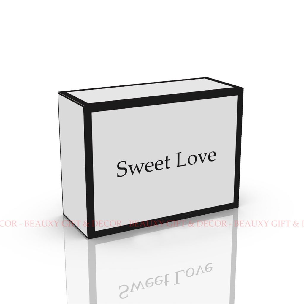 20 Hộp Quà Sweet love Giá Sỉ, Hộp Quà Xinh Xắn Sang Trọng