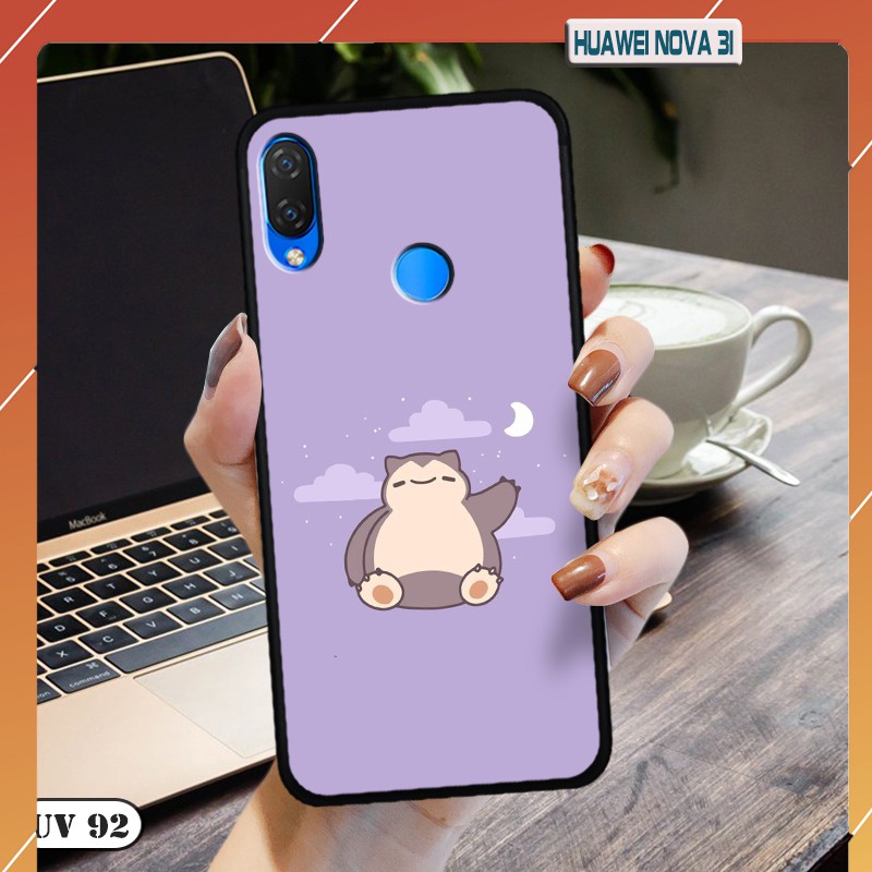 Ốp Huawei Nova 3i - lưng nhám viền dẻo ngộ nghĩnh