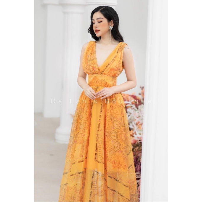 (MẪU MỚI) XẢ LỖ ĐẦM MAXI VOAN ĐI BIỂN THẢ DÁNG TIÊN CẢNH SIÊU HOT PU HHP
