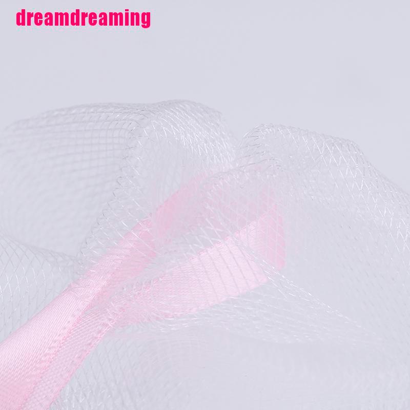 Túi Lưới Nylon Dây Rút Đựng Xà Phòng Tẩy Tế Bào Chết An Toàn