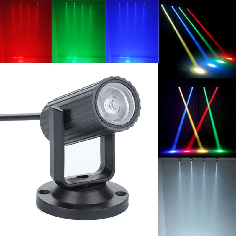 💡LED Stage Spotlight KTV Bar Dance Hall Flash Monochromatic Performance Follow Spot Light