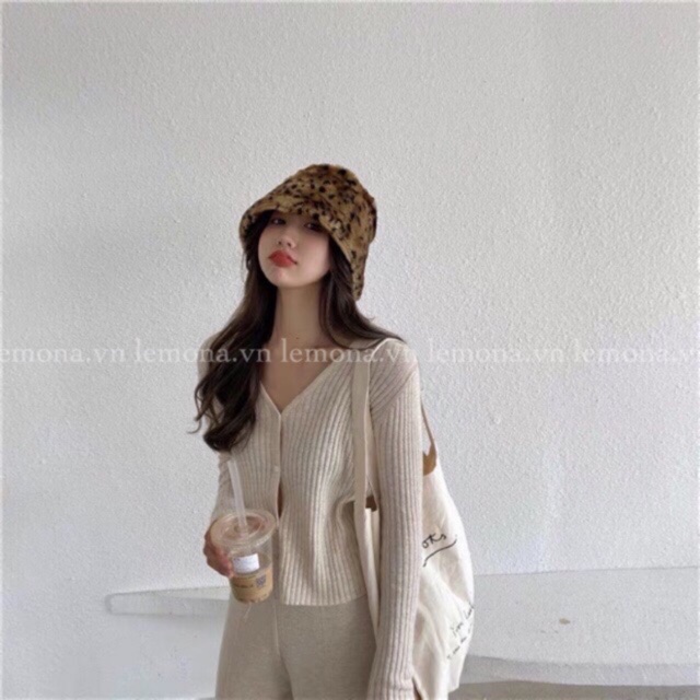 SẴN 1 SỐ MÀU |ÁO CARDIGAN SỌC GÂN BASIC CÀI KHUY