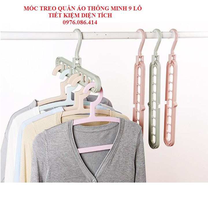 Móc treo quần áo thông minh tiện lợi