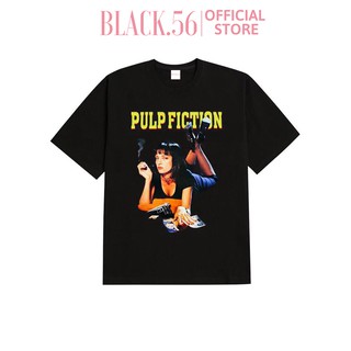 Áo thun nữ BASIC-PULP FICTION , áo phông form rộng tay lỡ hiện đại cá tính M78