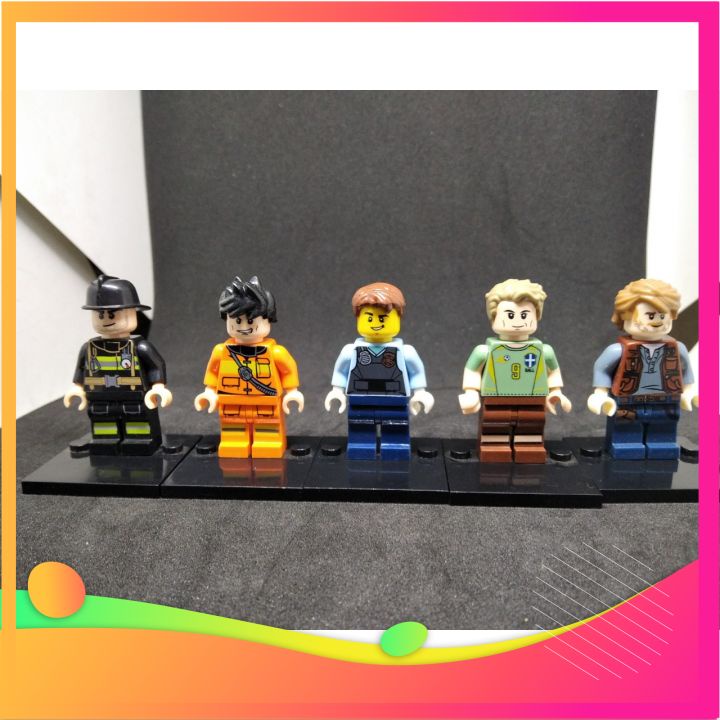 SIÊU SALECombo 5 nhân vật lego city 90% ngẫu nhiênminifigures.