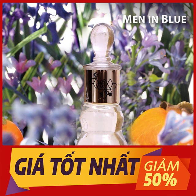 Tinh dầu nước hoa Ajmal Dubai 💯100% Chính Hãng💯 Mùi Men in blue, một người đàn ông khiến em phải vứt bỏ cả sự kiêu ngạo.