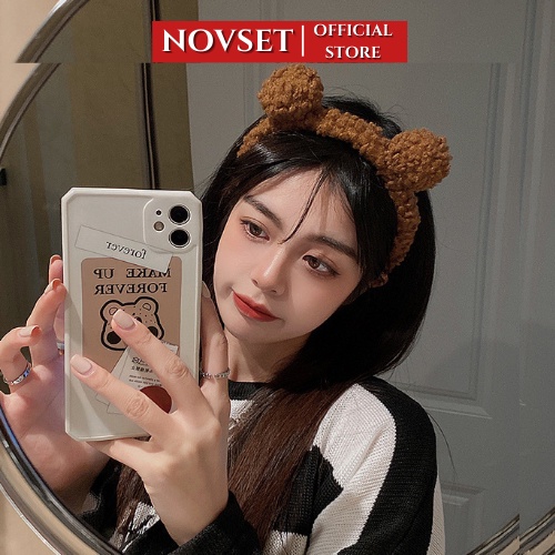 Bờm tóc Lông cừu, Cài Tóc bờm gấu Dễ Thương Xinh Xắn [ MÃ E804 ]