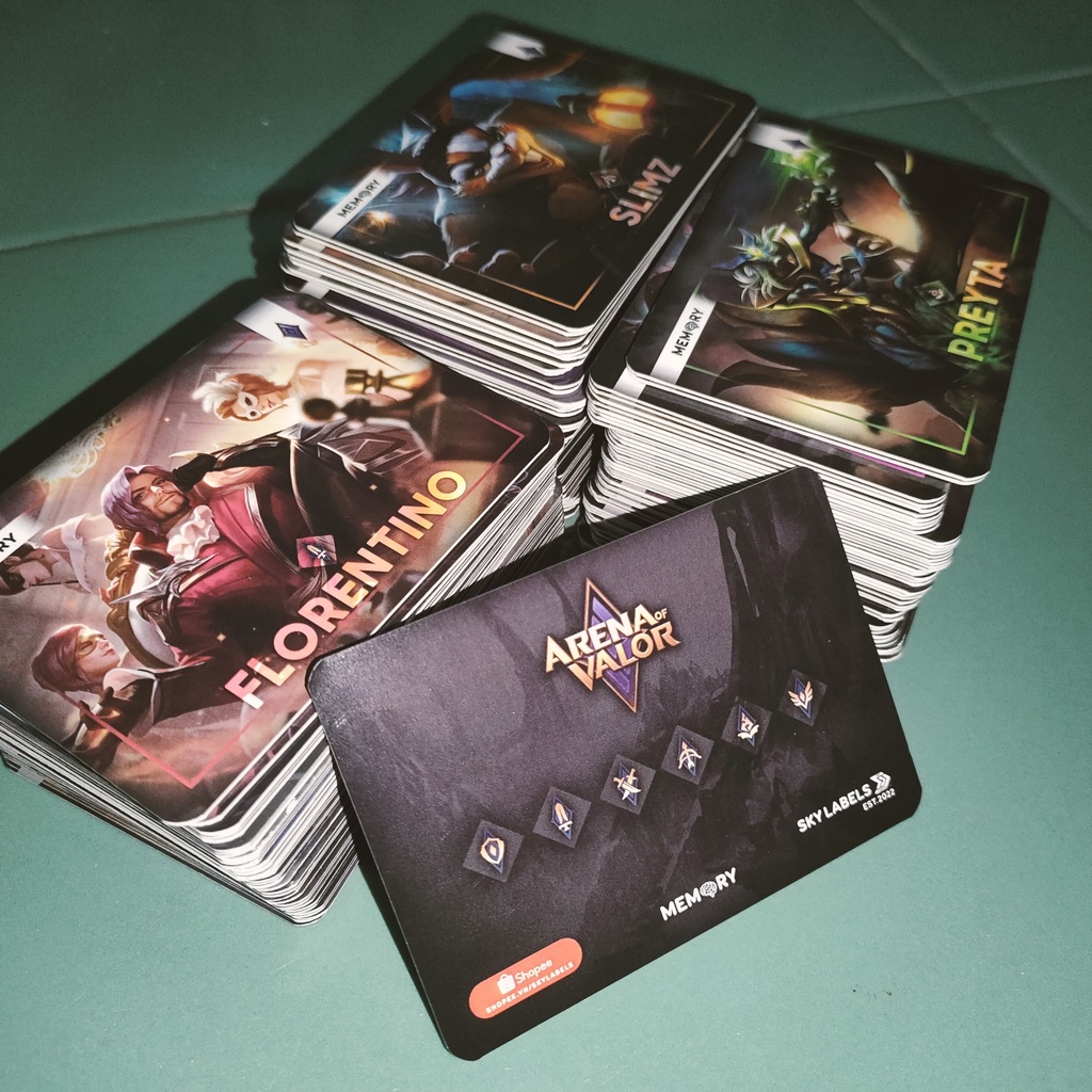 CARD BO GÓC nhân vật LIÊN QUÂN MOBILE ARENA OF VALOR ( PART 2 K-S ) | SKY LABELS | MEMORY