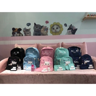 Combo balo Cat 9 món