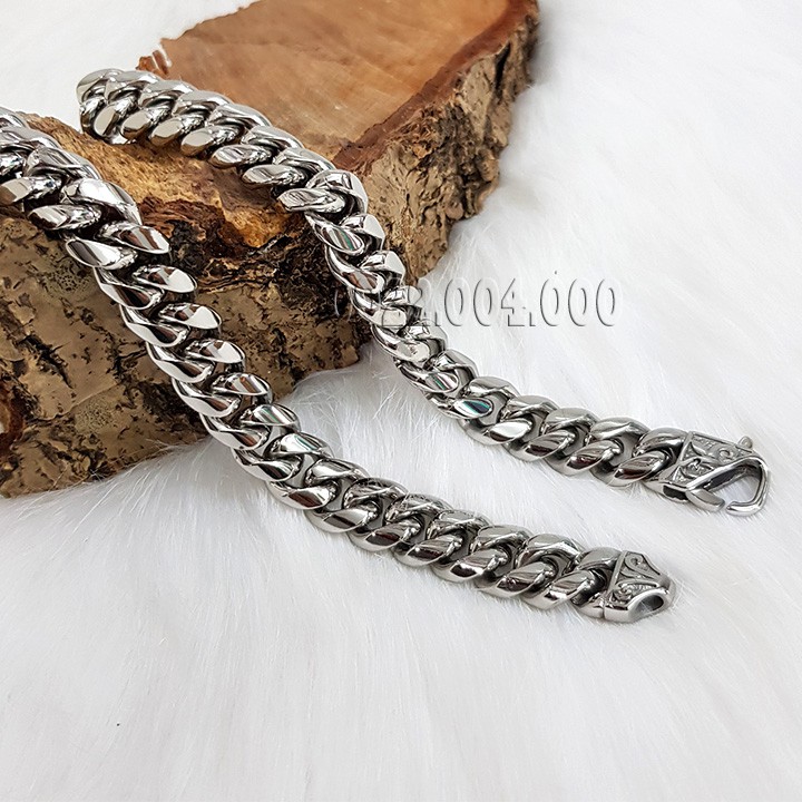 Dây chuyền nam cỡ lớn bảng 14mm.