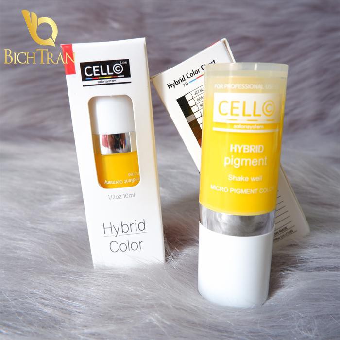 Mực Vàng Chanh CELLO Hà Quốc 10ml Khử Thâm Nâng Hạ màu cực đẹp