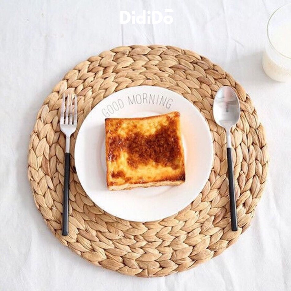 Thảm lót fi 20-50 cm, lót ly, lót chén, lót bàn ăn, lót nồi cơm.... trang trí decor...